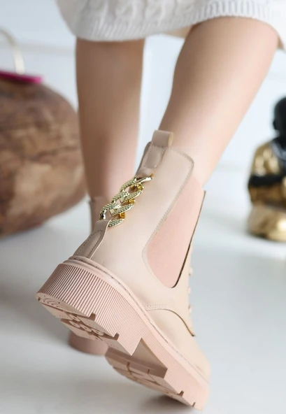 Harte Nude Cilt Bağcıklı Bot - Resim 7