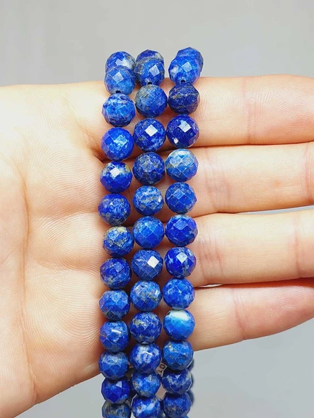 Lapis Taşı Faset Kesim Dizi 8mm (54330) ürün görseli