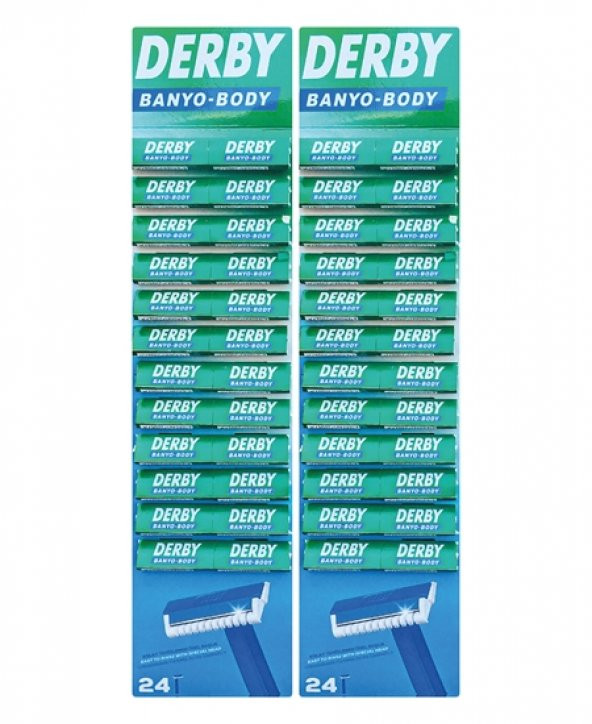 Derby Banyo Body 48'li Kartela Tıraş Bıçağı
