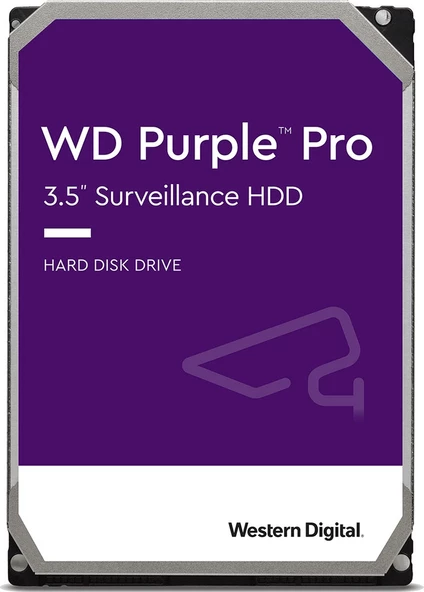 10 TB WD 3.5 PURPLE SATA3 7200RPM 256MB 7/24 GUVENLIK WD101PURP (3 YIL RESMI DIST GARANTILI) - 4