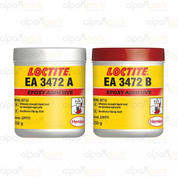 LOCTİTE EA 3472 - 500GR - EPOKSİ METAL SET