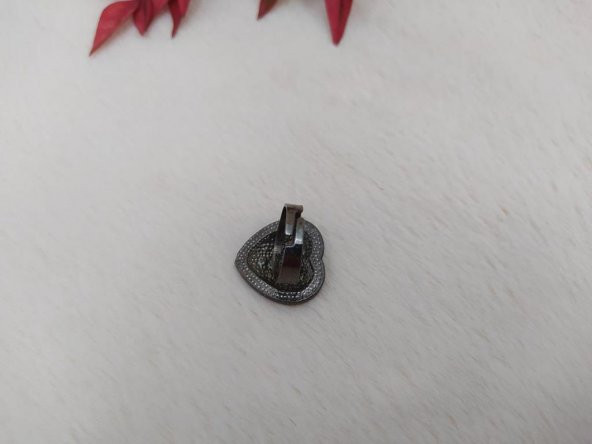 Hdmarketim Kadın Yüzük Otantik Eskitme Tasarım Taşlı Füme Renk Yüzük - 2