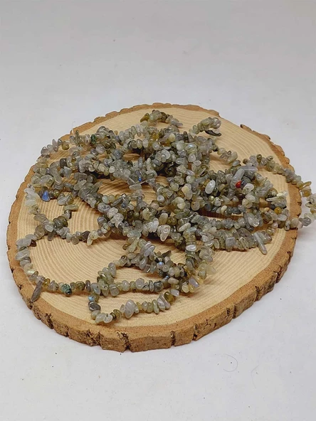 Labradorit Taşı Minik/Pirinç Boy Şekilsiz Taşlar Dizi (54414) - Resim 3