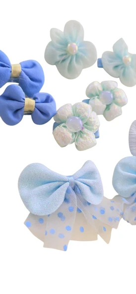 Kız Bebek Toka Set 10lu - 4