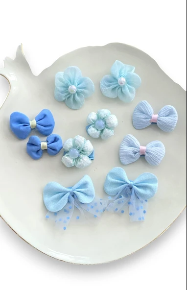 Kız Bebek Toka Set 10lu - 3