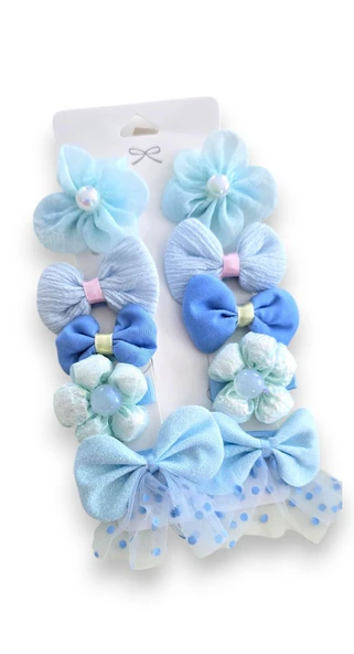 Kız Bebek Toka Set 10lu - 2