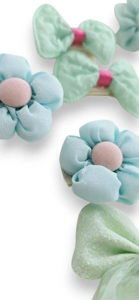 Kız Bebek Toka Set 10lu - 8