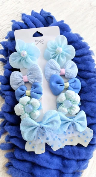 Kız Bebek Toka Set 10lu - 11