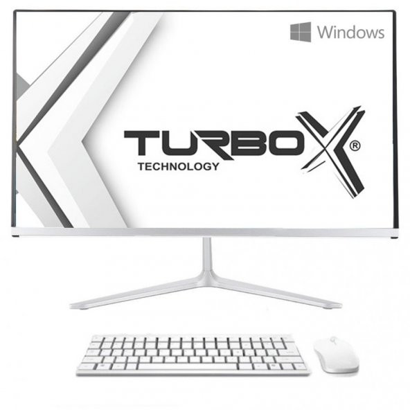 Turbox All in One Pc 23.8" i3 8GB Ram 240GB SSD Klavye Mouse - 3