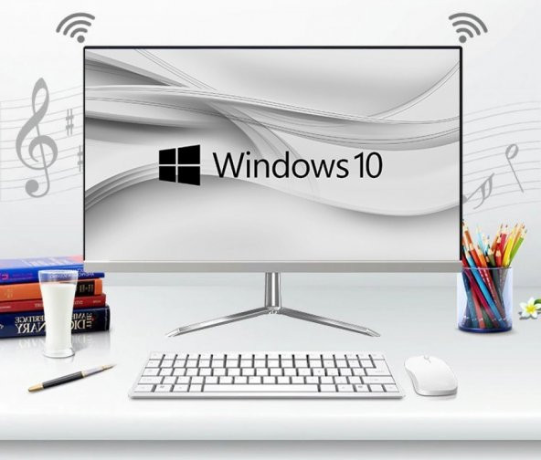 Turbox All in One Pc 23.8" i3 8GB Ram 240GB SSD Klavye Mouse - 5