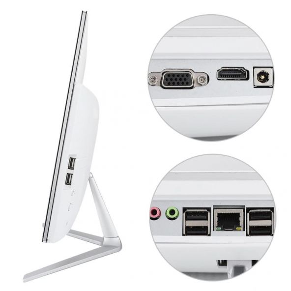 Turbox All in One Pc 23.8" i3 8GB Ram 240GB SSD Klavye Mouse - 7