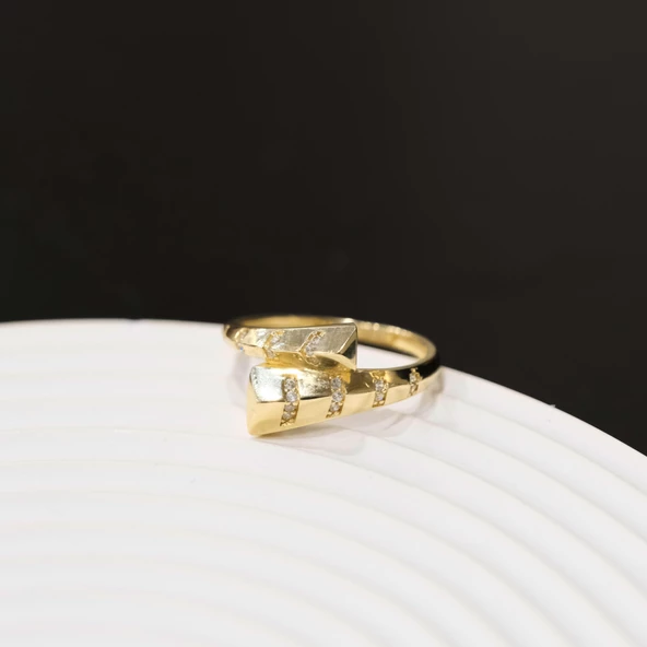 14 Ayar Altın Yüzük Ziynet Gold ZG2168 - 3