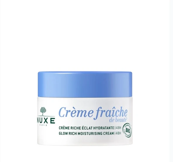 Nuxe Creme Fraîche de Beaute 48 Saat Nemlendirici Organik Yoğun Bakım Kremi 50 ml ürün görseli 1
