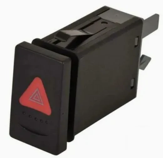 Volkswagen Passat Dörtlü Flaşör Anahtarı, 3b0953235B 3B0953235B01C 3B0953235D 3B0953235D01C 000050976010 C150 ürün görseli 1