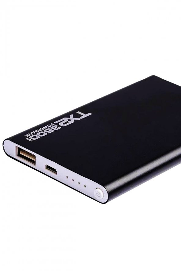 Powerway TX-2 3500mAh Powerbank Taşınabilir Şarj Cihazı 2 USB - 1