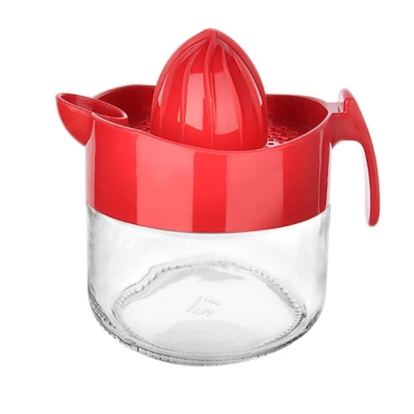 Limon Sıkacağı Cam Hazneli 300ml Pratik Narenciye Sıkacağı - 11