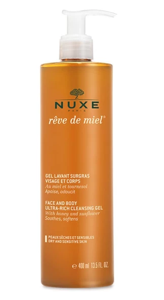 Nuxe Face and Body Ultra-Rich Cleansing Yüz ve Vücut Yıkama Jeli 400 ml