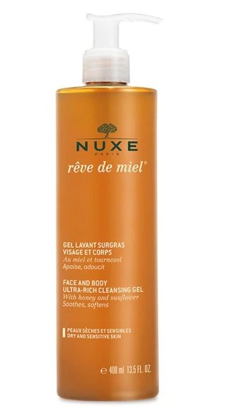 Nuxe Face and Body Ultra-Rich Cleansing Yüz ve Vücut Yıkama Jeli 400 ml ürün görseli 1