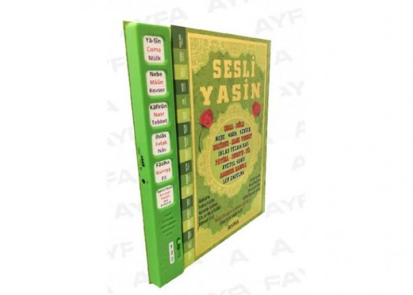 Sesli Yasin-i Şerif Kitap Yasin Kitabı Yeşil