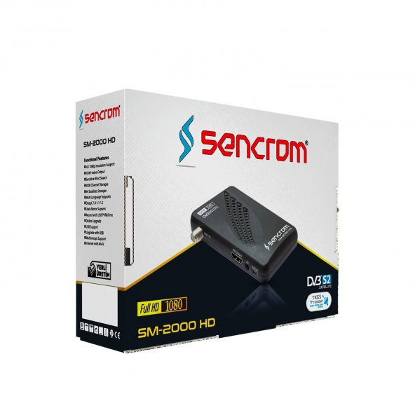 Sencrom SM 2000 FULL HD Uydu Alıcısı - 4