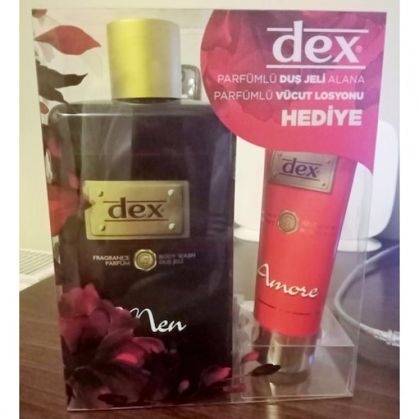 Dex Men Fragrance Duş Jeli 500ML + Amore Vücut Losyonu 75ML