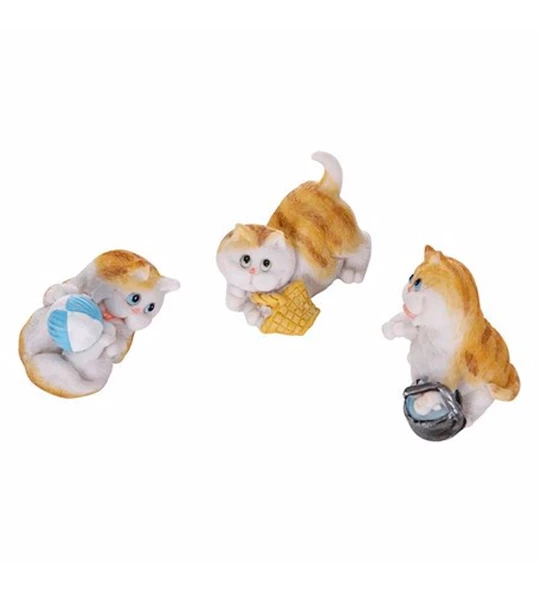 Pretty 3'lü Kedi Biblosu 5x7 cm - 3