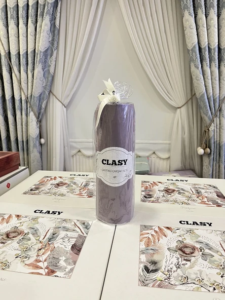 Clasy Minel Tek Kişilik Lastikli Çarşaf Seti - 2