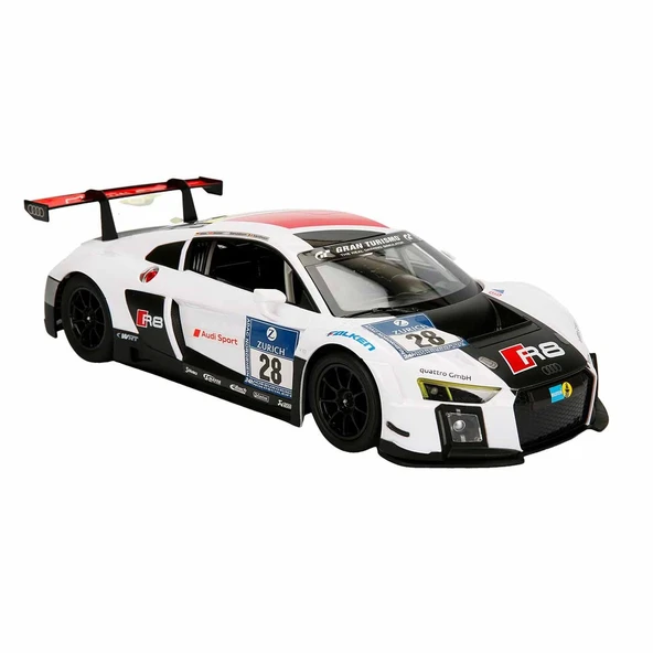 1:14 Uzaktan Kumandalı Araba Audi R8 Lms 2.4 Ghz Işıklı Beyaz - 7