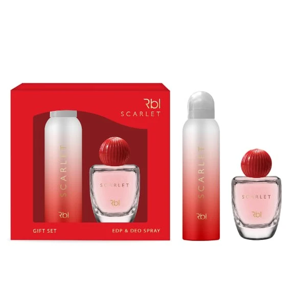 Rebul Scarlet Edp 50 ml & Deo Spray 150 ml Kadın Parfüm Seti