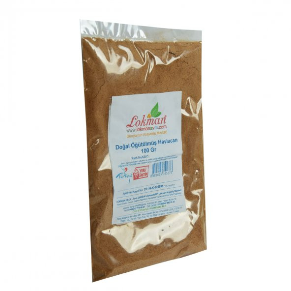 LokmanAVM Havlucan Kökü Doğal Öğütülmüş 100 Gr Paket - Resim 4