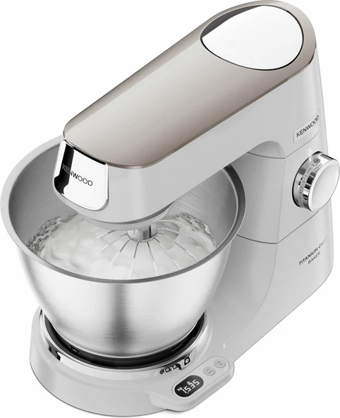 Kenwood KVC65.001WH Titanium Chef Baker Beyaz Hamur Yoğurma Makinesi - 2