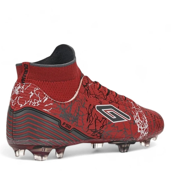 Albishoes Erkek Yeni Sezon Bilekli Boğazlı Çoraplı Çim Dişli Halısaha Krampon Futbol Ayakkabı(36-44) - 4