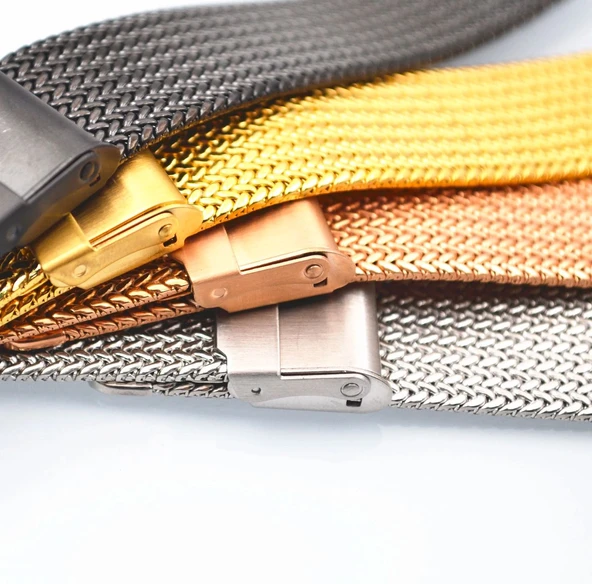 PASLANMAZ ÇELİK KORDON MK1002-ROSE GOLD - 22MM - 13