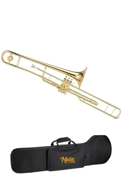 Midex TRM-P247T Pistonlu Trombon Bb (Si Bemol) Entry Model ürün görseli 1