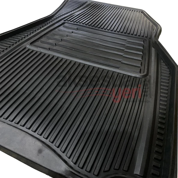 Renault Megane 2 Sedan/Hb Kauçuk Orjinal Havuzlu Paspas - Resim 2