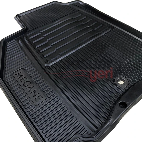 Renault Megane 2 Sedan/Hb Kauçuk Orjinal Havuzlu Paspas - Resim 4