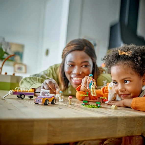 Lego Marka Friends, Taşıtlar, At ve Midilli 105 Parçalı - Mavi Su Dünyası - 7