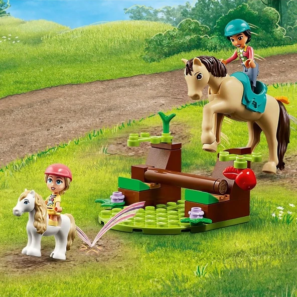 Lego Marka Friends, Taşıtlar, At ve Midilli 105 Parçalı - Mavi Su Dünyası - 6