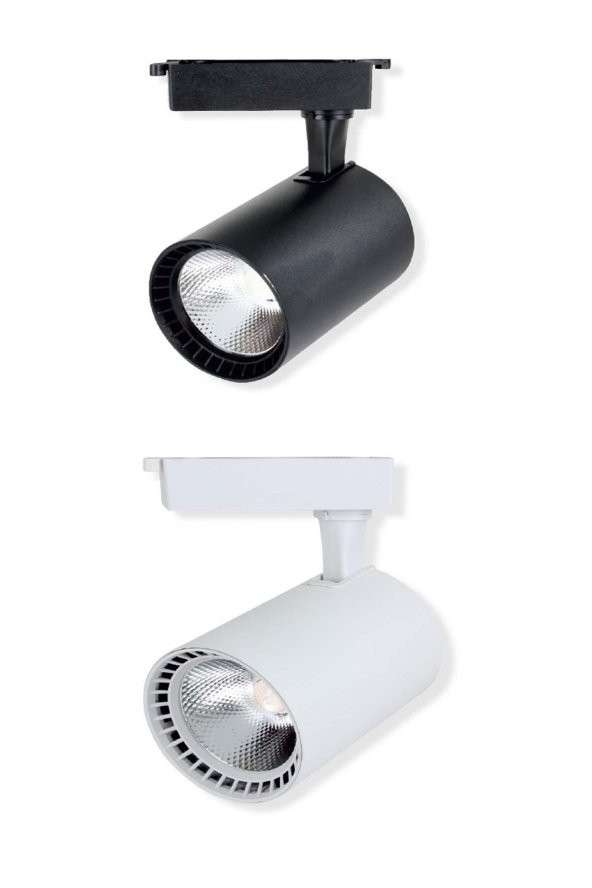 NOAS Paris Model  30W Gün Işığı LED Ray Spot  Siyah / Beyaz Kasa  Seçenekleri