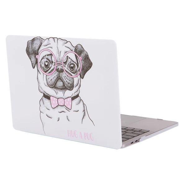 Macbook Air Kılıf 13 inç Dog02NL (Eski USB'li Model 2010-2017) A1369 A1466 ile Uyumlu - 9