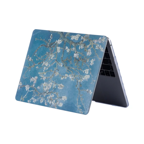 Macbook Air Kılıf 13 inç Flower03 (Eski USB'li Model 2010-2017) A1369 A1466 ile Uyumlu - Resim 4