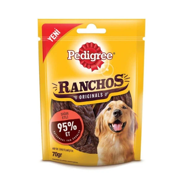 Pedigree Ranchos Sığır Etli Köpek Ödül Maması 70gr