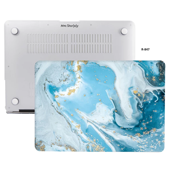 Macbook Air Kılıf 13 inç Focus01NL (Eski USB'li Model 2010-2017) A1369 A1466 ile Uyumlu - 4