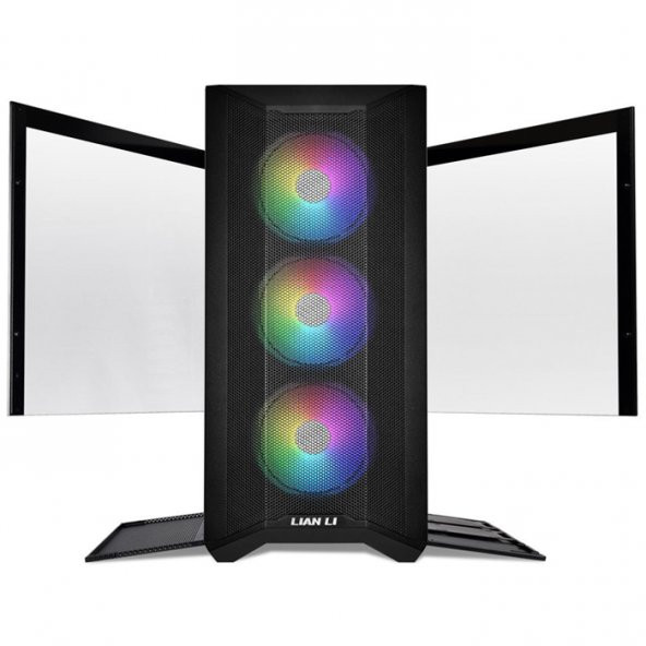 LIAN LI LANCOOL II MESH RGB BLACK MIDI ATX KASA - 4