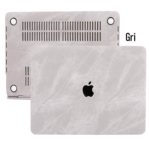 Macbook Air Kılıf 13 inç Kaplama Fabric01 Kumaş (Eski USB'li Model 2010-2017) A1369 A1466 ile Uyumlu - 6