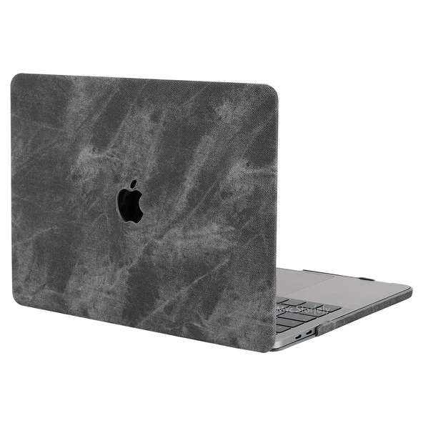Macbook Air Kılıf 13 inç Kaplama Fabric01 Kumaş (Eski USB'li Model 2010-2017) A1369 A1466 ile Uyumlu - 10