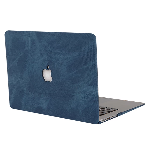 Macbook Air Kılıf 13 inç Kaplama Fabric01 Kumaş (Eski USB'li Model 2010-2017) A1369 A1466 ile Uyumlu - 11