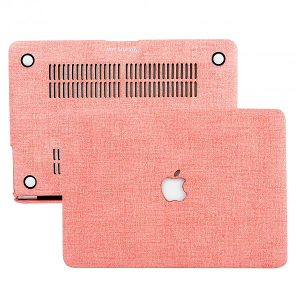 Macbook Air Kılıf 13 inç Flax01 (Eski USB'li Model 2010-2017) A1369 A1466 ile Uyumlu