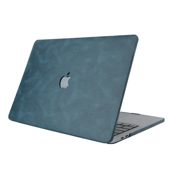 MacBook Air Kılıf 13 inç – A1369 A1466 ile Uyumlu Deri Kaplama Sert Koruma | Darbe Emici Çizilmeye Dayanıklı ürün görseli