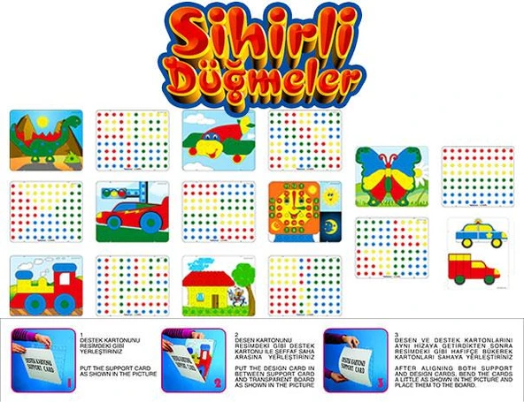 Matrax Oyuncak Sihirli Düğmeler - 6